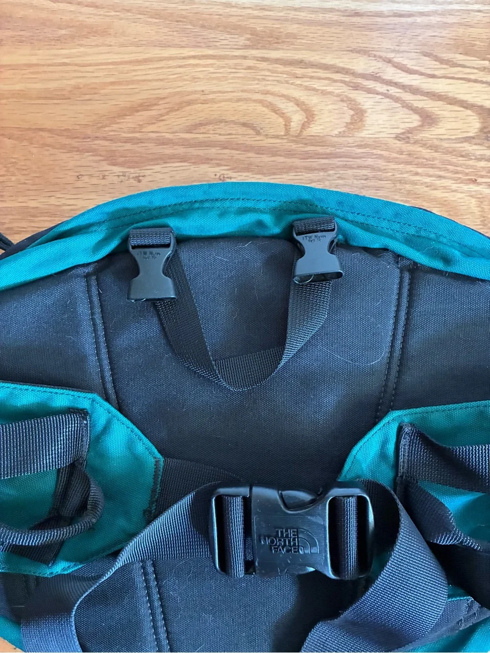 The North Face Vintage The North Face Lumbar Fanny Pack Green and Black